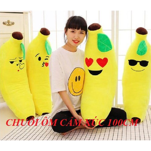 Gối ôm hình chuối-Gối ôm cảm xúc
