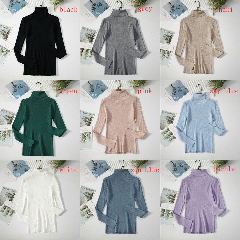 YVE Áo Sweater Mềm Giữ Ấm Thời Trang Thu Đông Cho Nữ