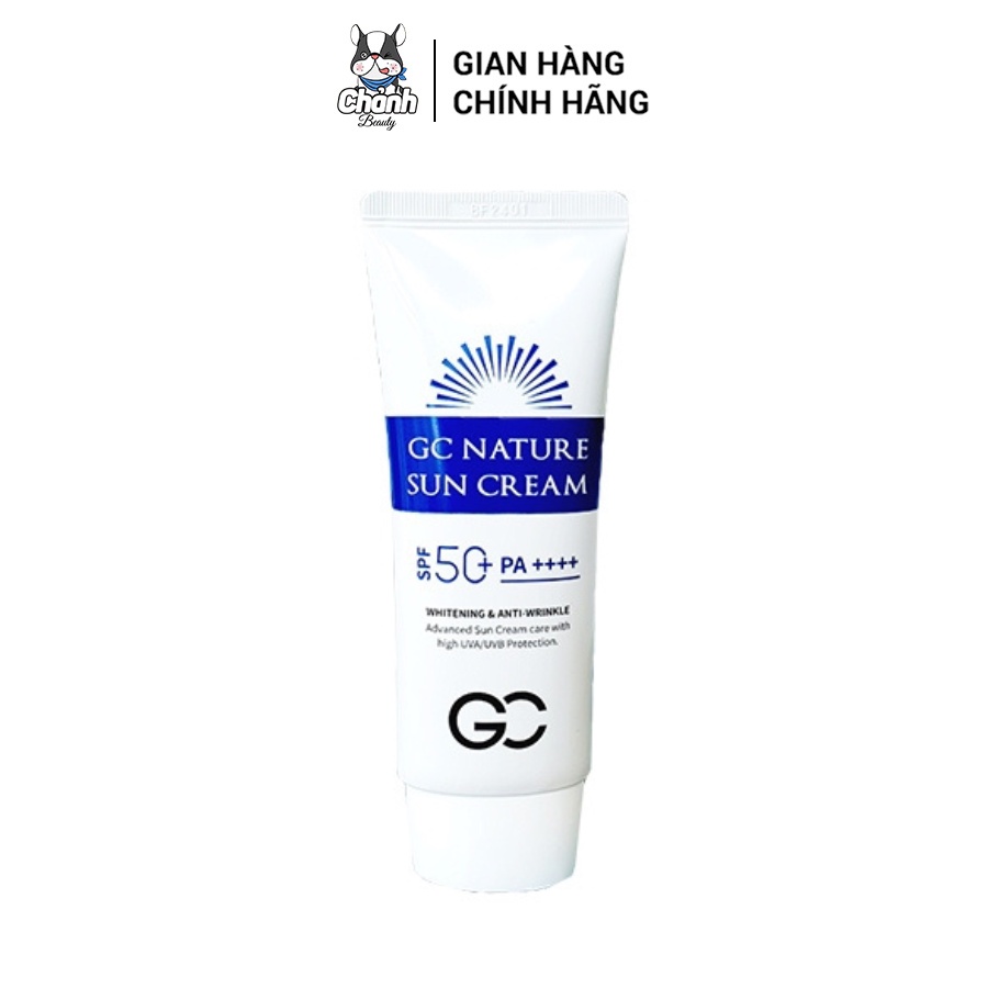 Kem Chống Nắng GC Nature Sun Cream SPF 50+ PA++++ 60ml