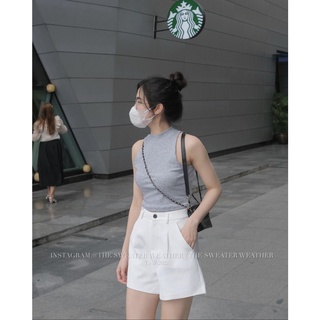 Áo 3 lỗ sát nách cao cổ