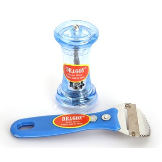 Combo 1 Dụng Cụ Nạo Dừa 2 Trong 1 + 1 Dụng Cụ Xay Đựng, Rắc Tiêu