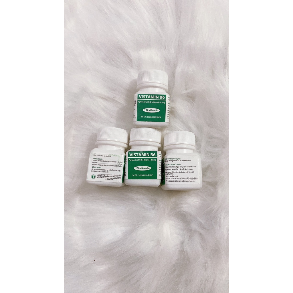 Vistamin B6 Giúp Bổ Sung VTM B6