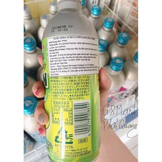 NƯỚC SODA TRÁI CÂY SANGARIA 500ml