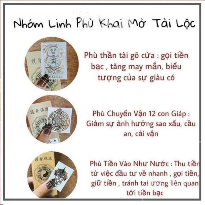 Miếng dán điện thoại❖ Freeship ❖ Miếng dán điện thoại phù hợp phong thủy đẹp lung linh