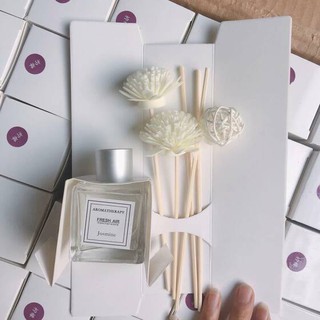 Tinh dầu thơm phòng que gỗ thiên nhiên tự khuếch tán màu đen, thanh lọc khử mùi không khí.