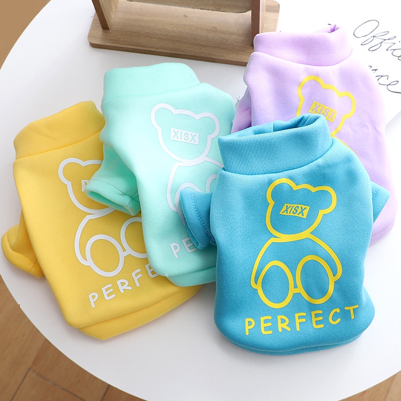 Áo Len Giữ Ấm Mùa Đông Phong Cách Đơn Giản Cho Chó Poodle
