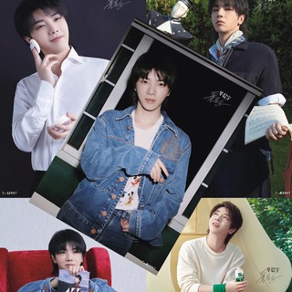 Hoa Thần Vũ poster kèm chữ kí 