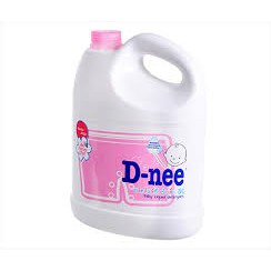 Nước giặt xả Dnee Thái 3000ML hồng