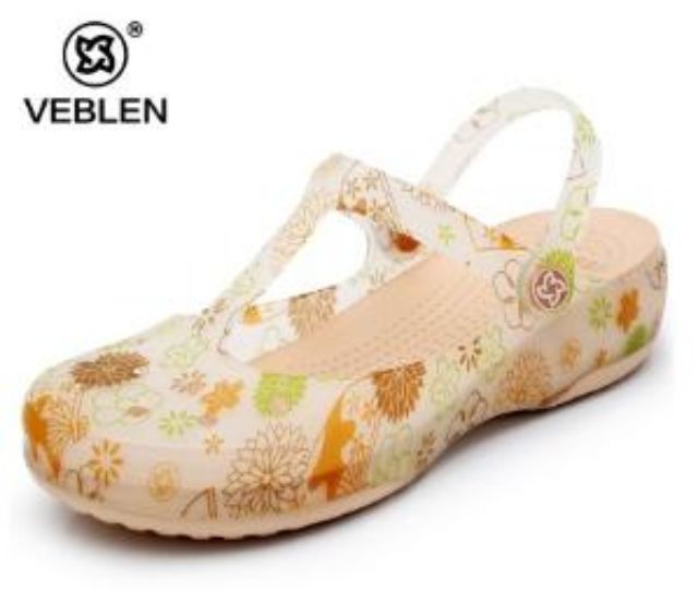 Cross nữ, giày nhựa đi mưa Veblen hoạ tiết nhỏ xinh | BigBuy360 - bigbuy360.vn