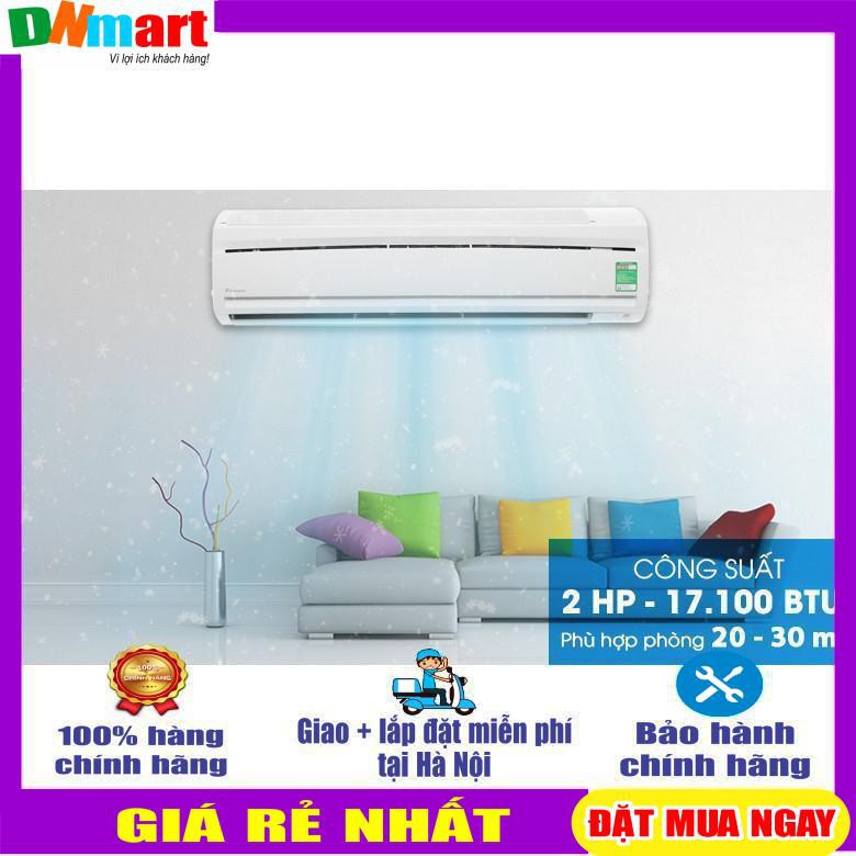 Điều hòa Daikin 18000BTU 1 chiều R32 FTC50NV1V/RC50NV1V