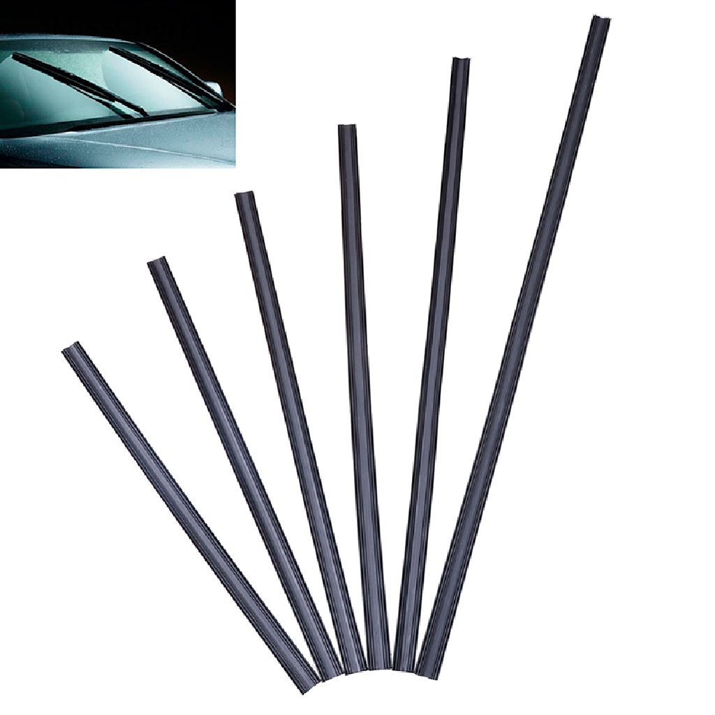 Set 2 bọc cần gạt nước bằng silicon không khung cho kính chắn gió xe buýt