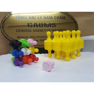 Nút nam châm đính bảng từ có núm hình quân cờ D29x37mm