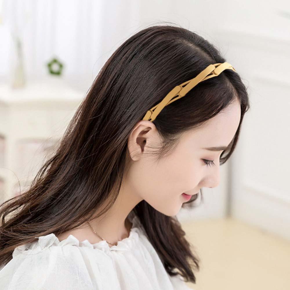 Băng Đô Cài Tóc Chống Trượt Phong Cách Hàn Quốc Cho Nữ