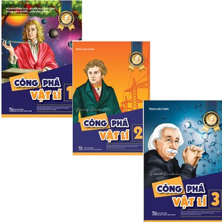 Sách - Combo: Công phá Vật Lí 1+2+3 (3 cuốn)