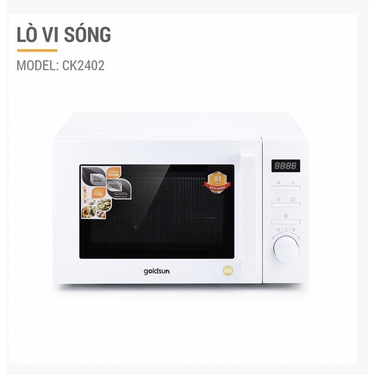 Lò vi sóng Goldsun CK2402- Điện tử 20L
