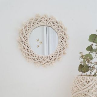 D70cm Gương trang trí gương treo tường gương để bàn