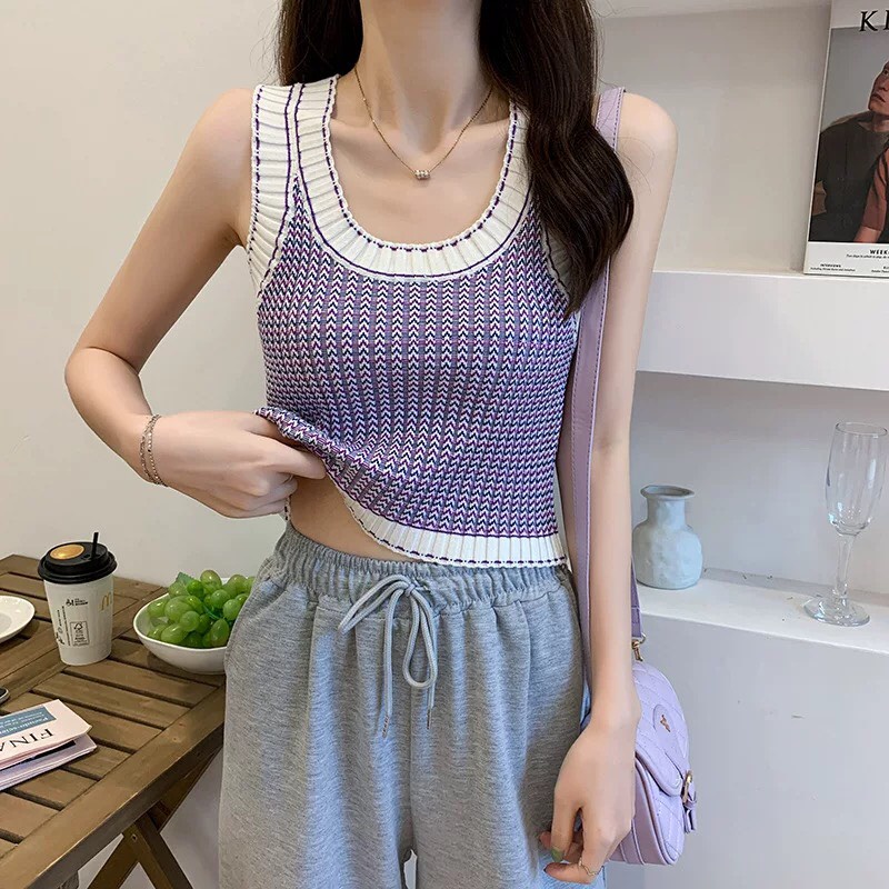 Áo ba lỗ Forgirl họa tiết thổ cẩm mẫu mới cực hot