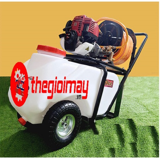 Máy phun thuốc bánh xe đẩy động cơ 4 thì Honda GX35 bình chứa 50L