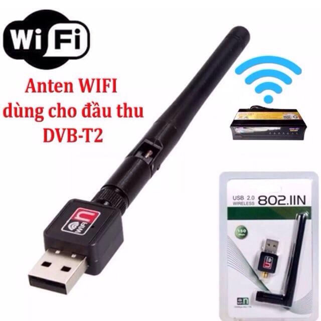 Anten bắt wifi cho đầu thu kts TS123