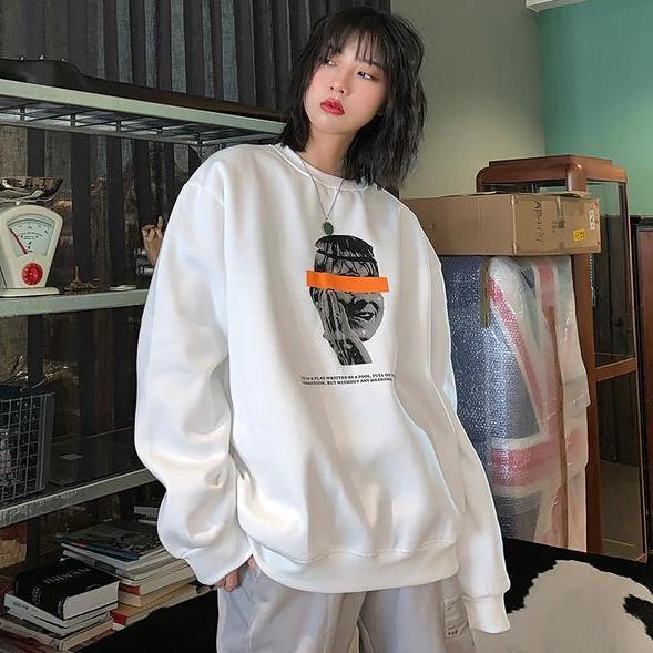NRVP Áo Hoodie Nữ Tay Dài Thời Trang Hàn Quốc 2021