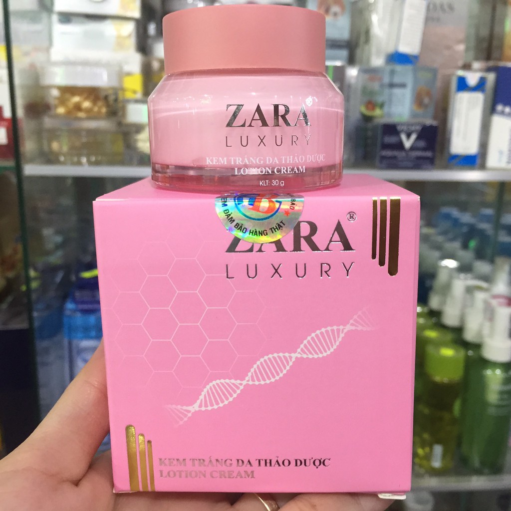 KEM TRẮNG DA THẢO DƯỢC LUXURY ZARA – LOTION CREAM