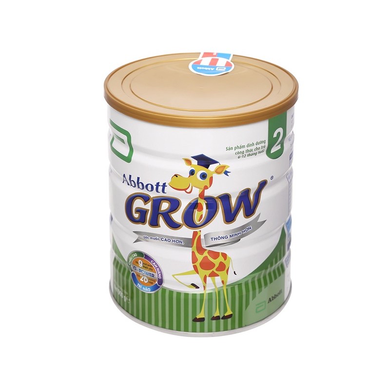 Sữa bột Abbot Grow số 2 lon 900g (6-12 tháng)