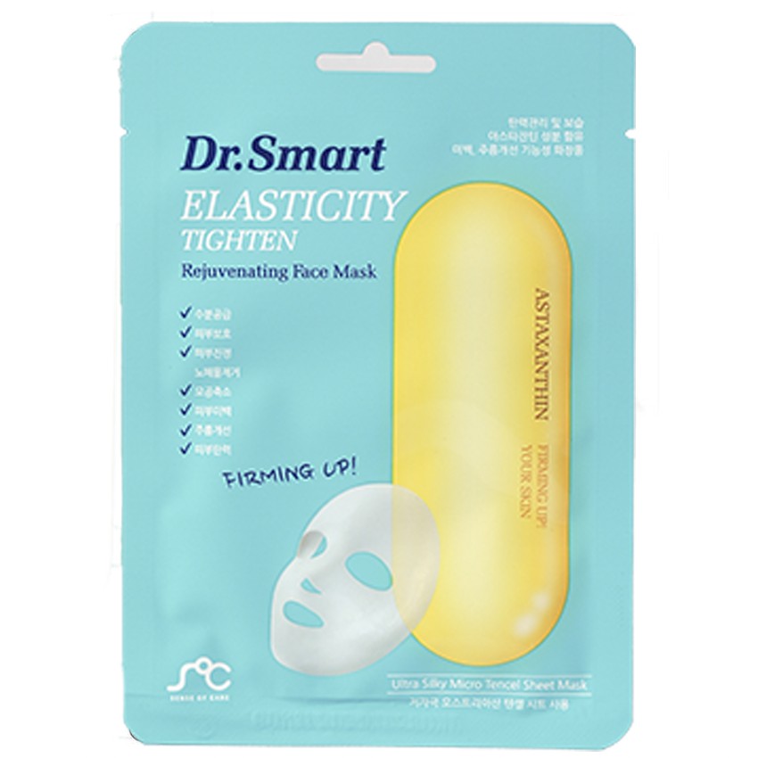 Thanh lý Mặt nạ trẻ hóa, dưỡng ẩm, thải độc, sáng da, chống lão hóa Dr.smart (Rainbowbeauty)  hàn quốc