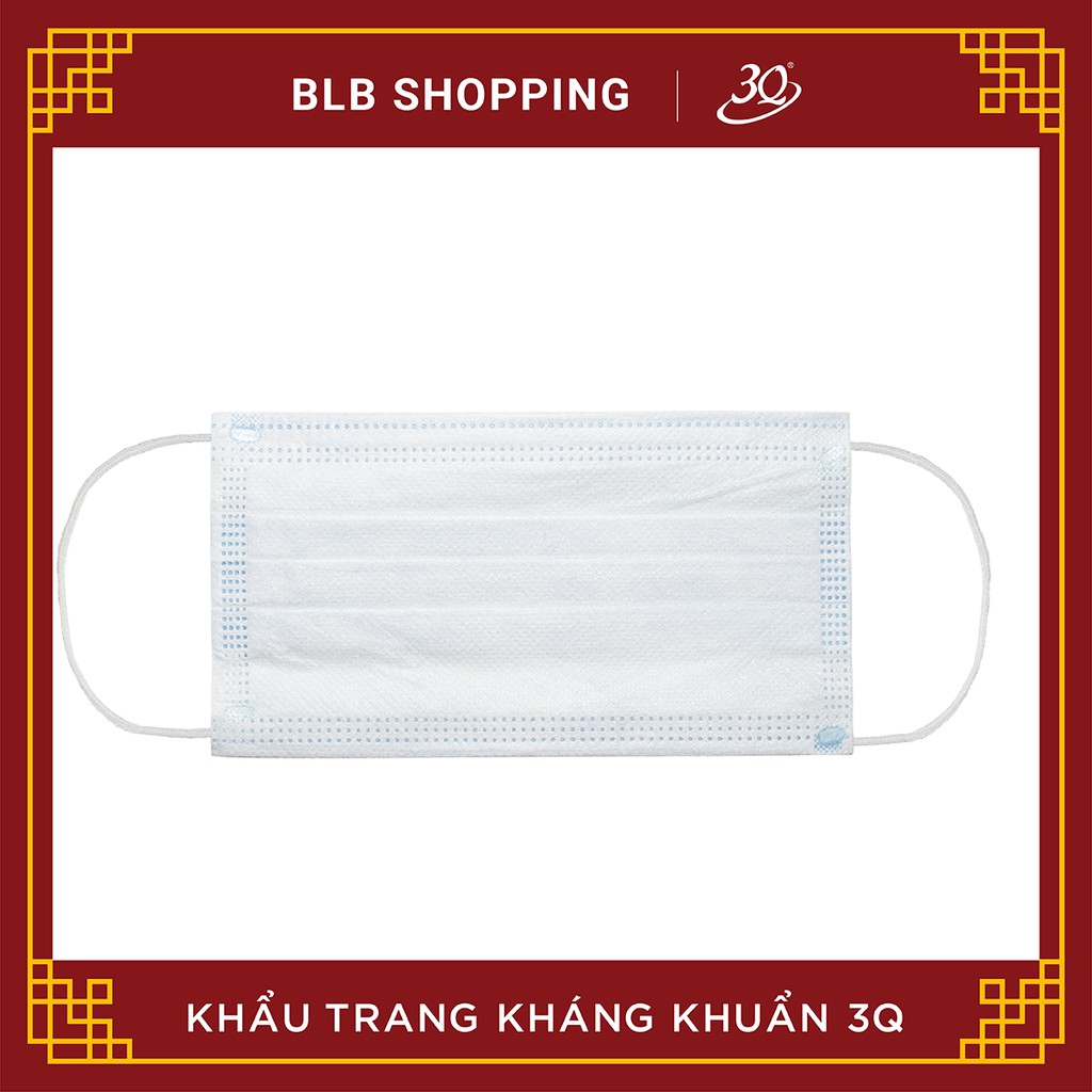 [CHÍNH HÃNG] HỘP 50 CHIẾC KHẨU TRANG Y TẾ 3 LỚP SANQI MASK CHUẨN XUẤT KHẨU ( MÀU TRẮNG )