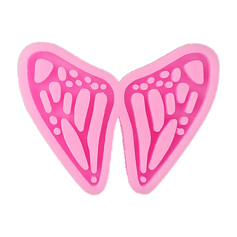 Khuôn Silicone Làm Móc Khóa / Bông Tai Handmade Hình Cánh Bướm Xinh Xắn