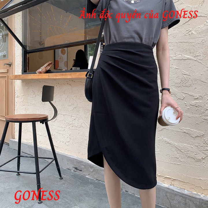 Chân váy Goness cánh tiên lụa không nhăn không xù phong cách Hàn Quốc | BigBuy360 - bigbuy360.vn