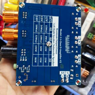 Mạch khuyếch đại âm thanh class D2.1 TPA3116D2