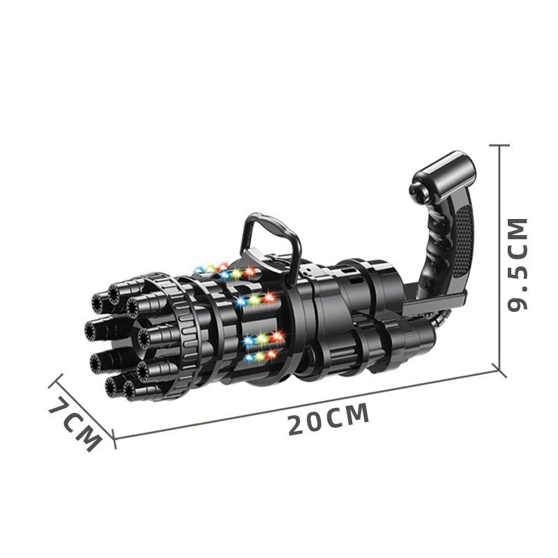 Súng Bắn Bong Bóng Xà Phòng 8 Nòng Siêu Mạnh, Siêu Ngầu Cho Bé REDTECH.