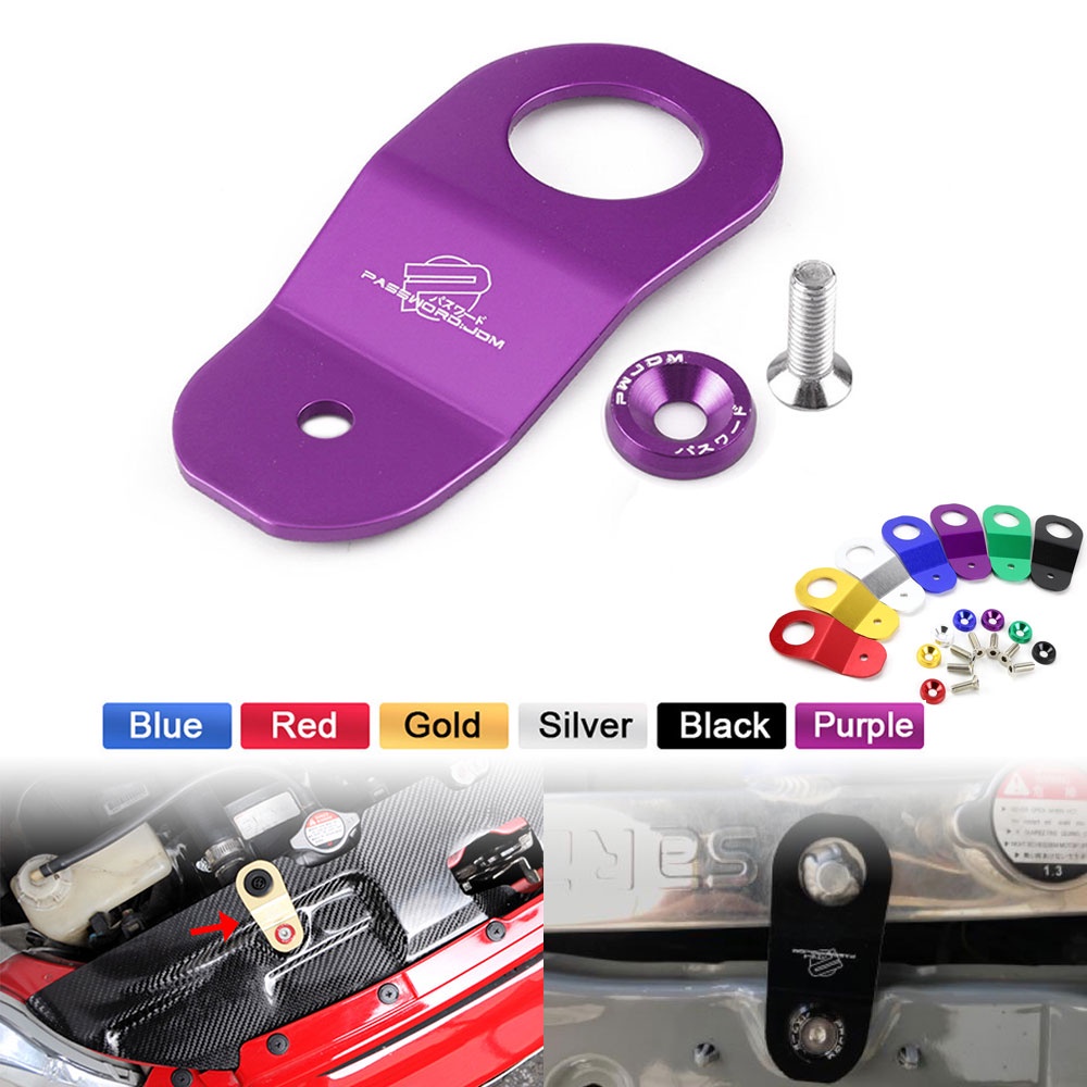 Bộ Giá Đỡ Tản Nhiệt Bằng Nhôm Kèm Logo Cho Honda civic EK AP DC 96- 00