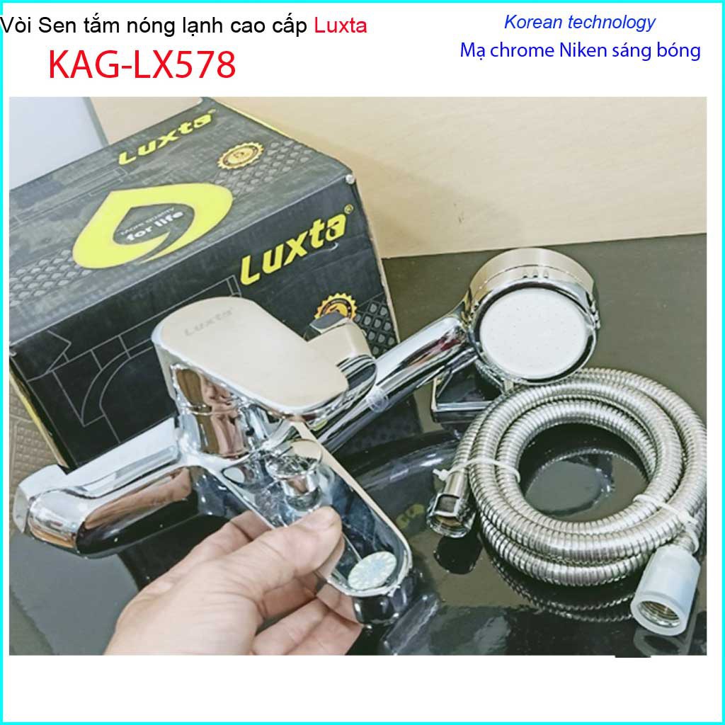 Bộ vòi sen nóng lạnh Luxta KAG-LX579, khuyến mãi 40% trọn bộ vòi sen nóng lạnh KAG-LX577-LX578