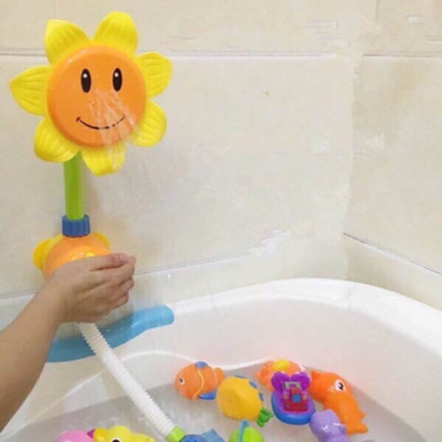 Vòi Sen Tắm Hình Hoa Hướng Dương Cho Bé