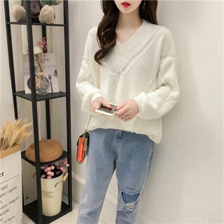 Áo len phong cách Hàn Quốc