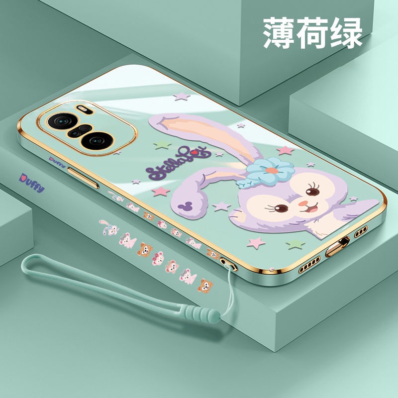 Ốp điện thoại QIANZI mềm mạ điện họa tiết hoạt hình cho Xiaomi Redmi 9C Note11 Pro 10 Xiaomi 11T 12