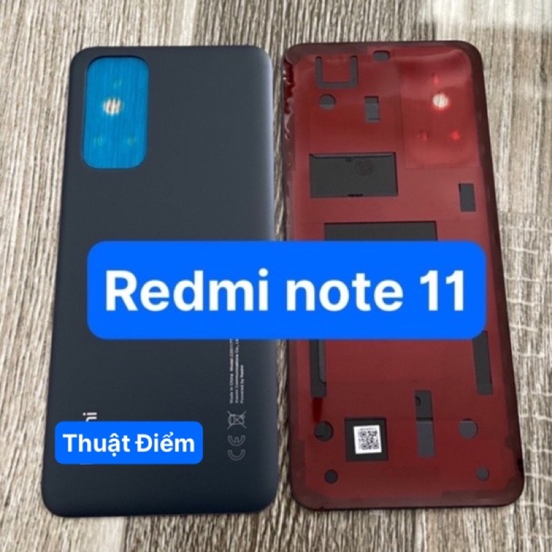 nắp lưng điện thoại xiaomi Redmi note 11 (bản 4G) đã có sẵn keo 2 mặt nên dán rất dễ dàng