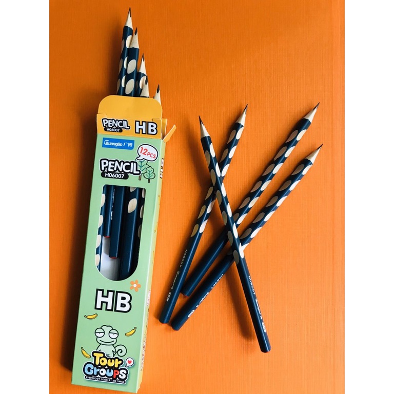 Bút chì định vị tay cầm cho bé tập viết 2B Deli