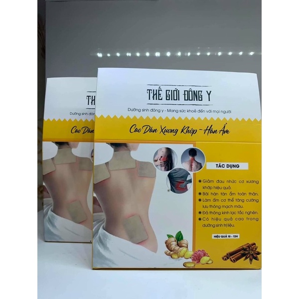 CAO DÁN GIẢM ĐAU XƯƠNG KHỚP 50 miếng dán