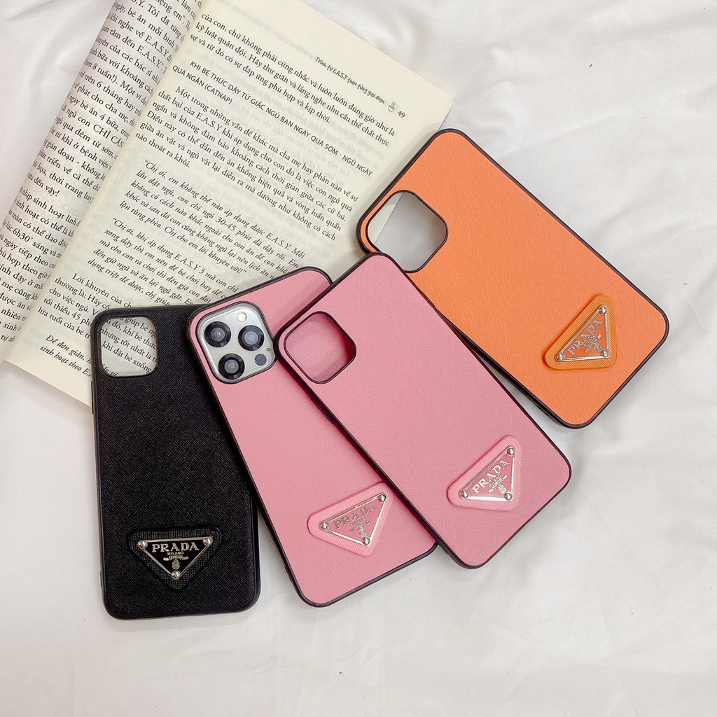 Ốp lưng iphone PRADA MILANO LÓT NHUNG SANG CHẢNH 7plus/8/8plus/x/xs/xs max/11/11 pro/11 promax/12promax,Anh Ga Case