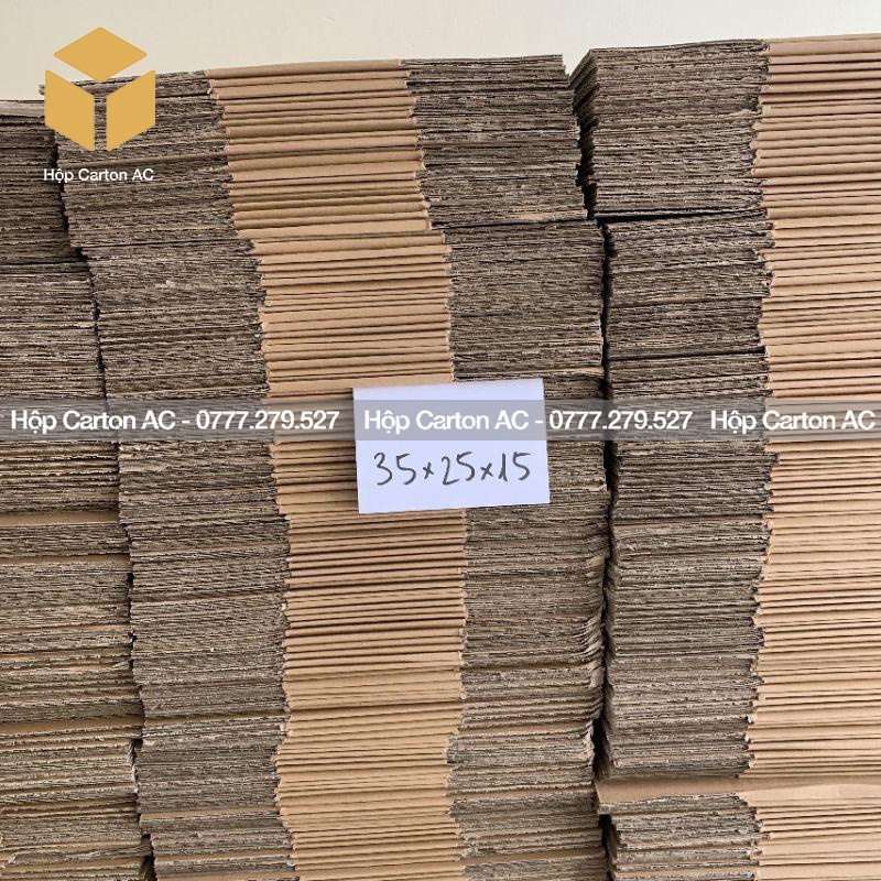 Hộp carton, hộp ship cod kích thước 8x8x4 giá rẻ