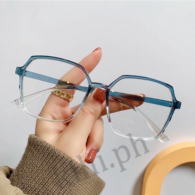 Kính Chống Ánh Sáng Xanh Gọng Lớn Thời Trang