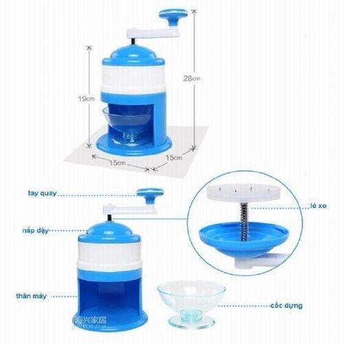 Máy Nghiền Đá Bào Bằng Tay - Máy Bào Đá Tiện Dụng Độc Đáo Cho Nhà Bếp