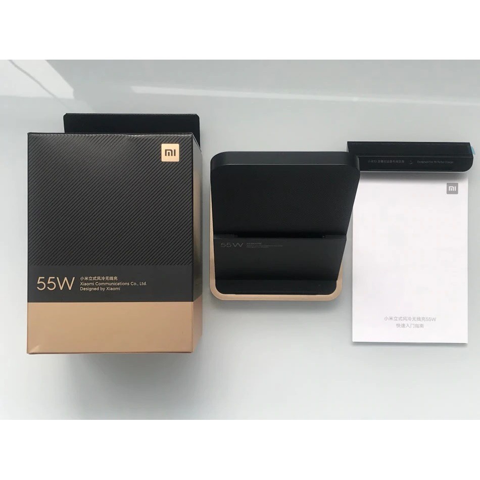 Đế sạc không dây 55W Xiaomi MDY-12-EN có quạt tản nhiệt