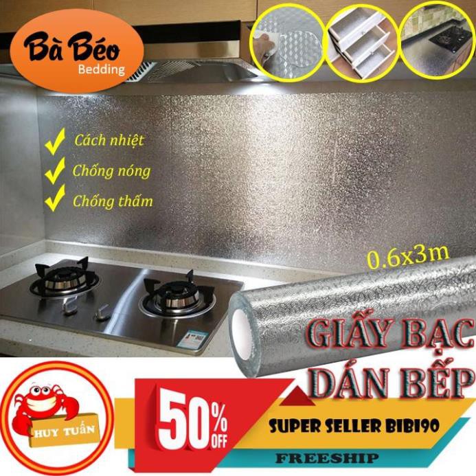 Cuộn giấy bạc dán bếp cách nhiệt chống thấm bền đẹp