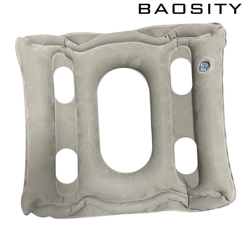 [BAOSITY]Square Air Inflatable Seat Cushion Pain Relief for Office Home Seat