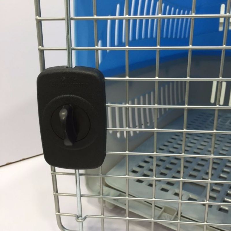 Lồng vận chuyển chó mèo: Lồng hàng không đựng mang chó mèo thú cưng size M: 57*37*28 cm