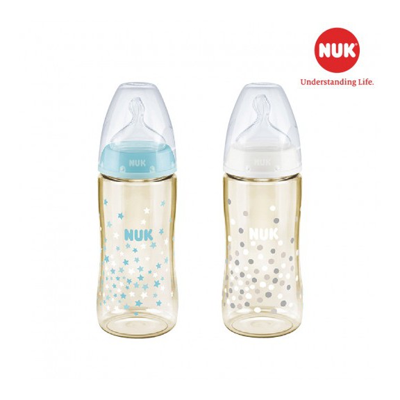 Bình sữa Nuk Premium Choice+ nhựa PPSU 300ml