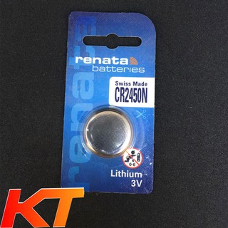 Pin CR2450 CR2450N Renata 3V Lithium batteries vỉ 1 viên ( Pin CMOS... ).